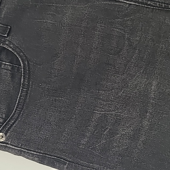 NWT Signature Levi Strauss black faded denim jeans boys size 18 slim - Picture 4 of 10